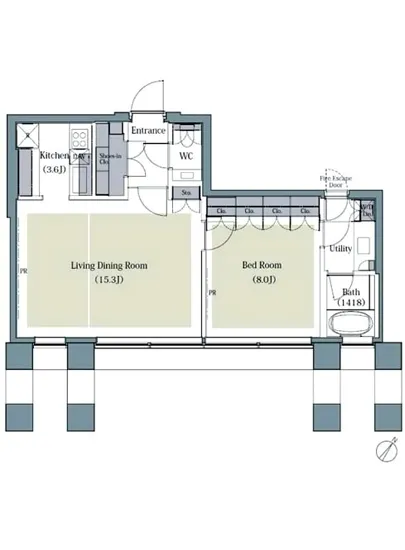 AKASAKA K-TOWER RESIDENCE 2603