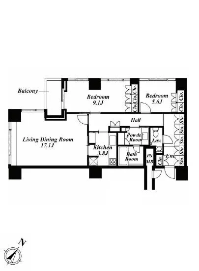 パークハウス赤坂氷川 3階