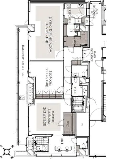 ベルジュ三田 3002