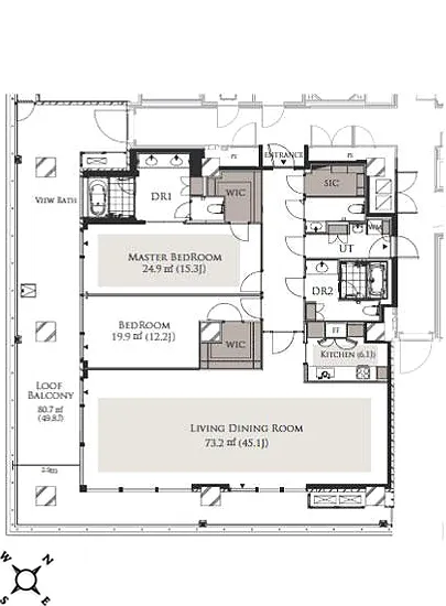 ベルジュ三田 2702