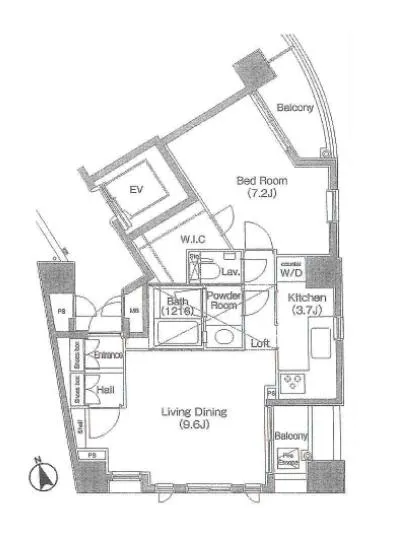 コンフォリア愛宕 1101