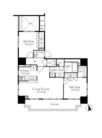 アクシオール三田 1303