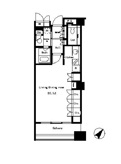 パークアクシス南麻布 805