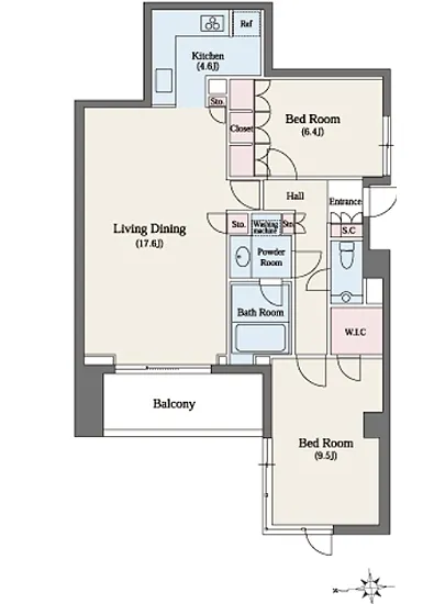 コスモリード南麻布 305