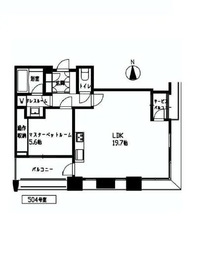 サンウッド三田パークサイドタワー 504