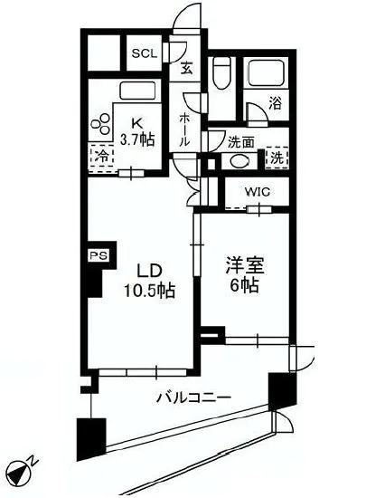 パークコート赤坂ザ・タワー 2階