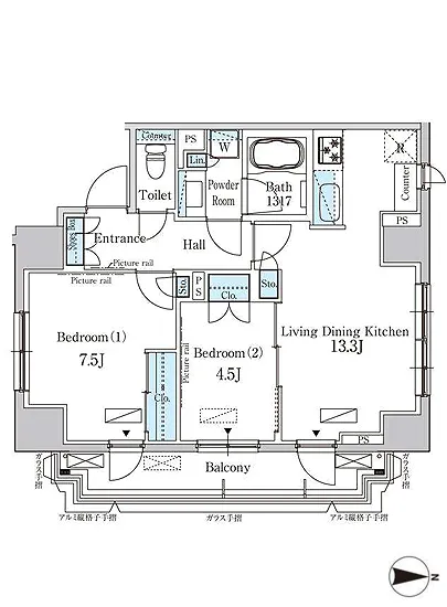 パークアクシス白金 1101