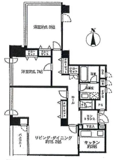 リバージュ品川 205