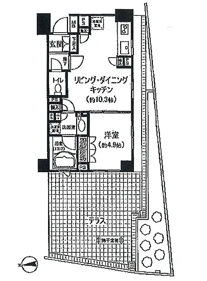 パークホームズ六本木乃木坂アーバンレジデンス 104