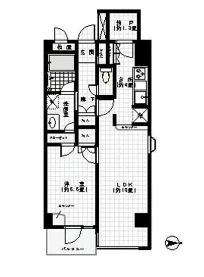 藤和シティスクエア三田ノースウィング 801