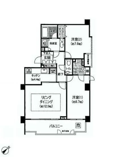 パークハウス六本木麻布三河台 2F
