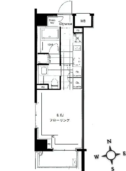 レジデンシャルステート白金 204