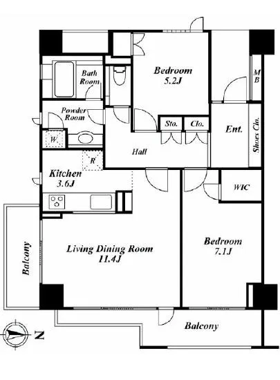 グランドメゾン白金三光坂 5F