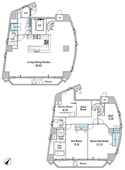 クローバー六本木 1501