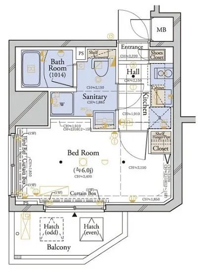 コンシェリア白金台 804
