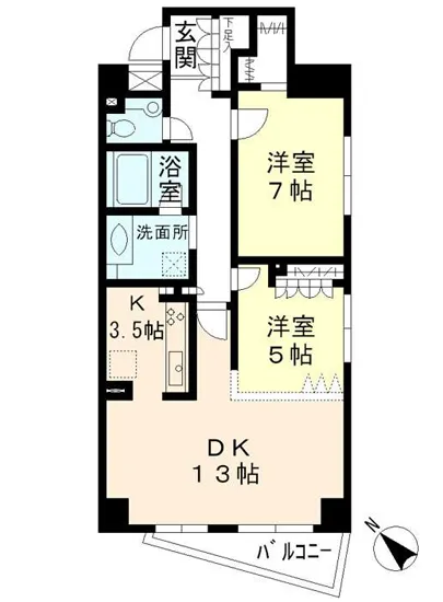 デュオフラッツ赤坂 503