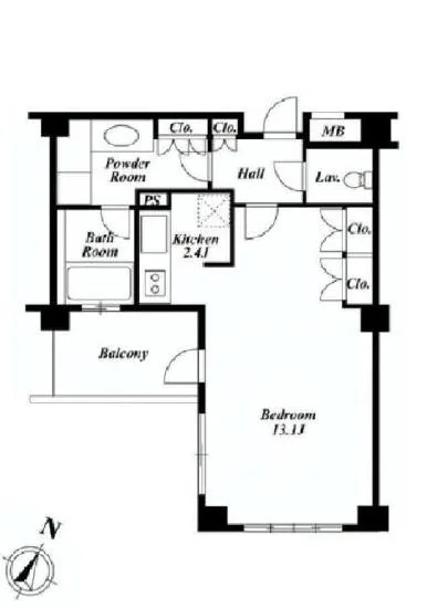 プラチナコート広尾 303
