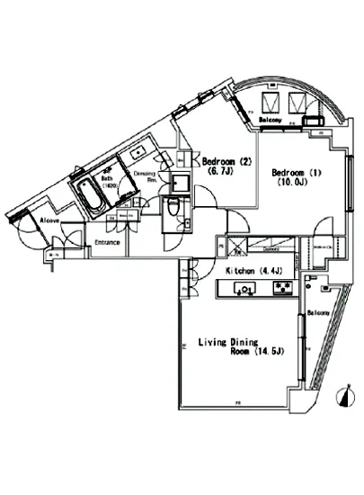 乃木坂パークハウス 802