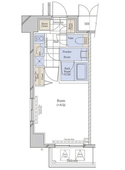 コンシェリア芝公園マスターズヴィラ 207