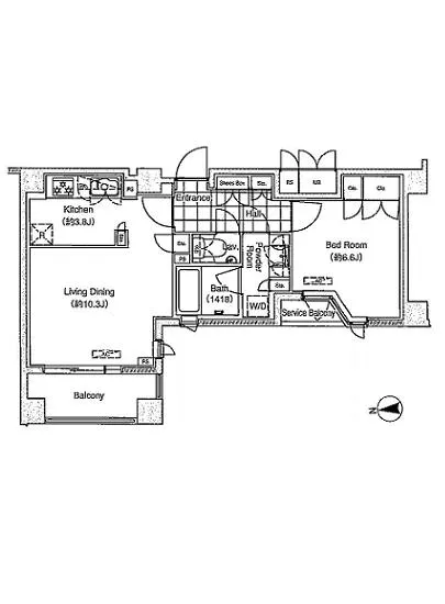 リテラス白金台 2F