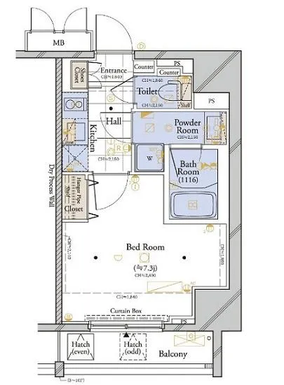 コンシェリア白金台 702