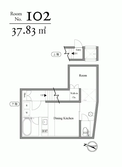 ニューメゾネット白金台 102