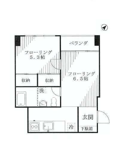 シャトー東洋南青山 4階