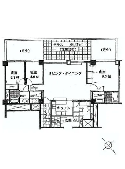 メゾン白金(5-6) 102