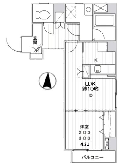 シーズンズ西麻布 203