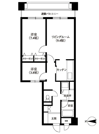 港南ハイツ 1205