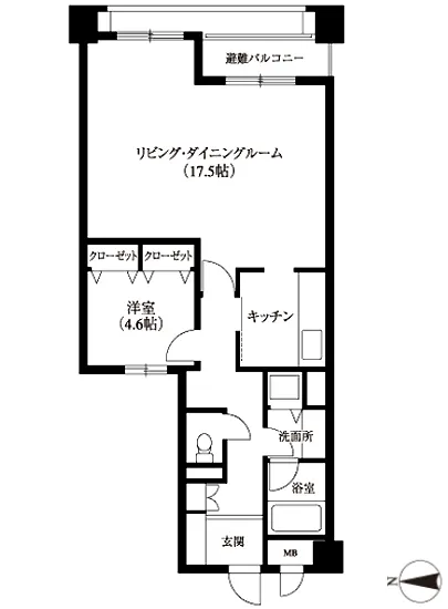 港南ハイツ 1407