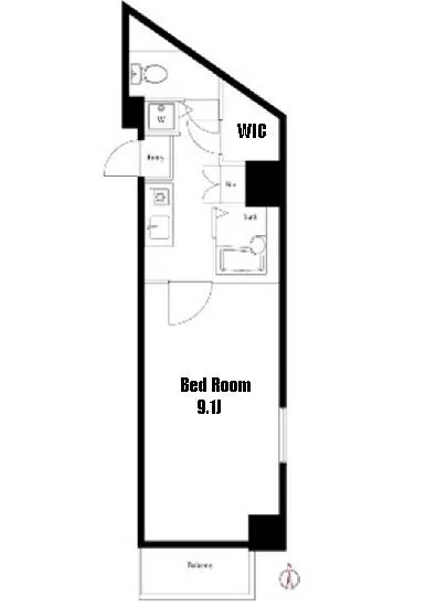 リクレイシア西麻布1 1003