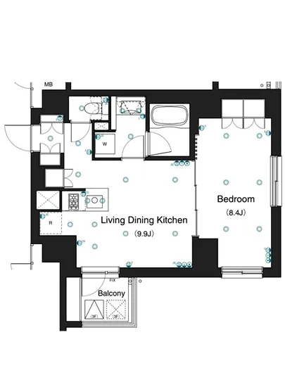 アパートメンツ不動前 305