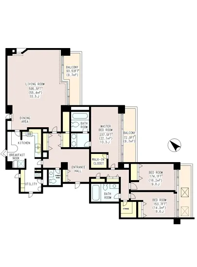 西麻布パークタワーズ EAST E-402