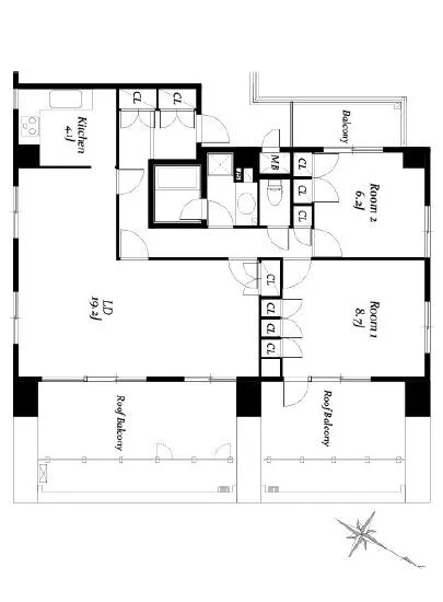 メゾンドゥース南麻布 502