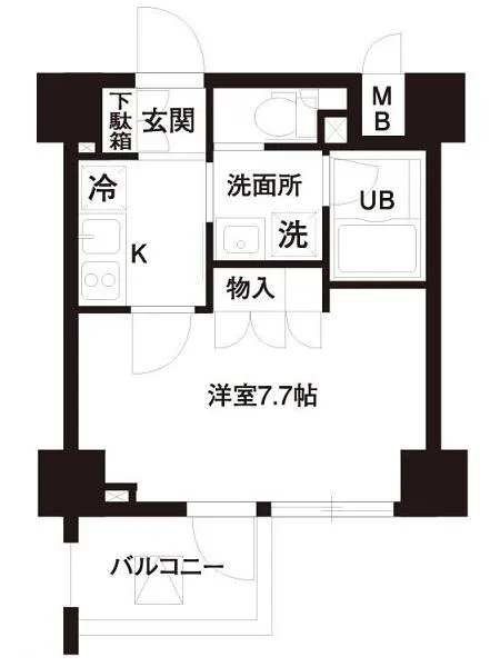 レジディア白金高輪 203