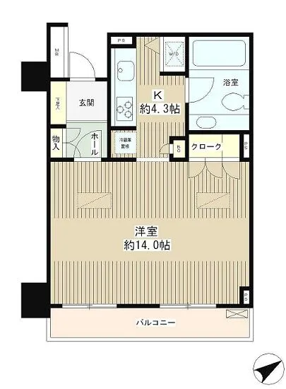 アクアシティ芝浦 1102