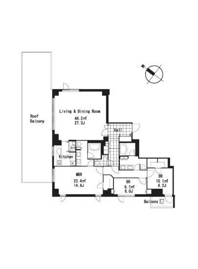 エスティメゾン元麻布 401