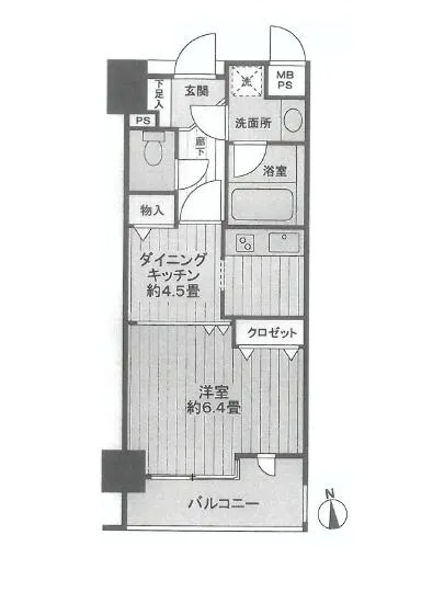 ライオンズマンション麻布十番南 402