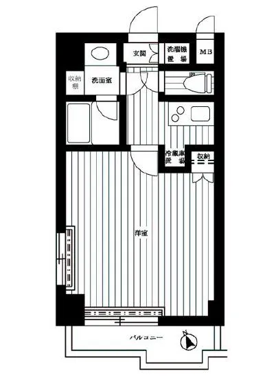 ルーブル南麻布 1201