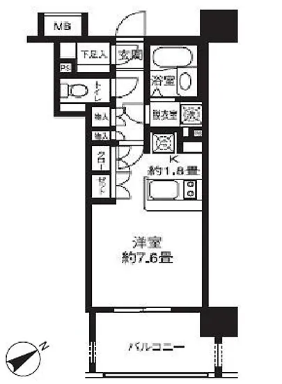 ライオンズシティ白金高輪 805