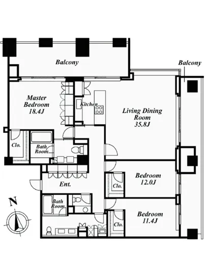 ラ・メール三番町レジデンス 1402