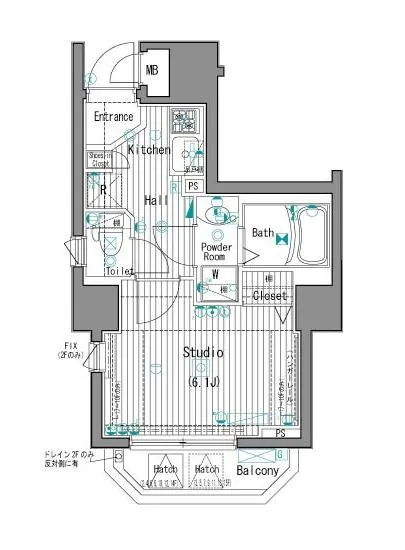 ガーラ芝御成門 204