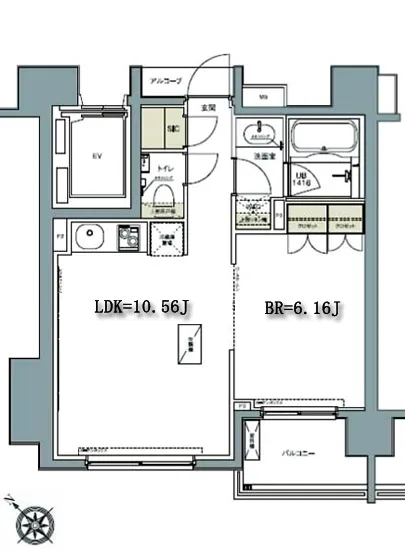 ガーデニア赤坂 702