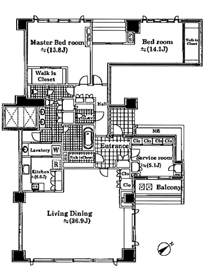 ザ・ハウス南麻布 7F