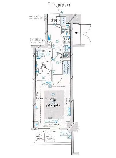 パレステュディオ白金高輪 104