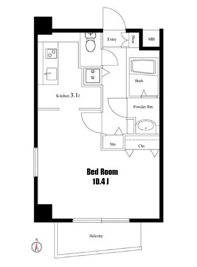 グレイスコート西麻布1 401