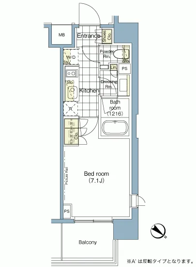 パークハビオ赤坂 308
