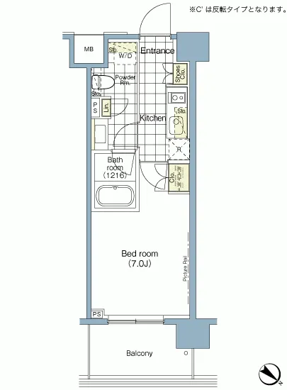 パークハビオ赤坂 506