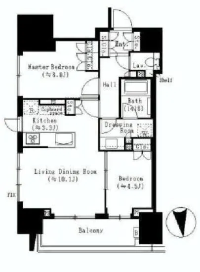 クラッシィスイート・ジオ東麻布 504